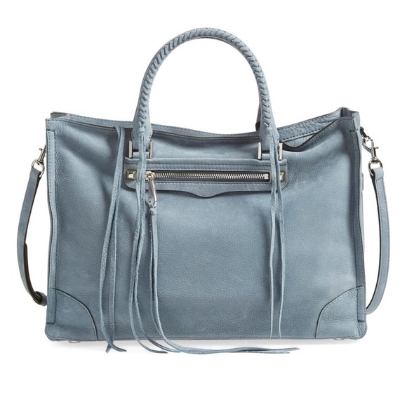 Rebecca Minkoff Regan bag blue suede - Picture 7 of 7